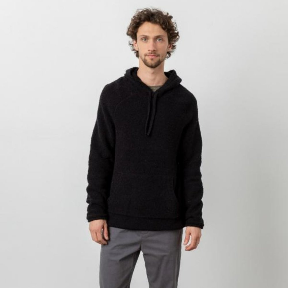 Rails Men's ROLLINS ONYX pullover hooded sweater